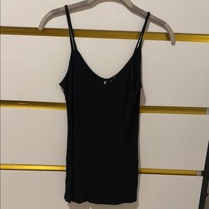 H by Bordeaux Black Women's Tank Top - Size XS